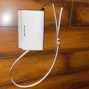 Michael Kors leather convertible shoulder bag